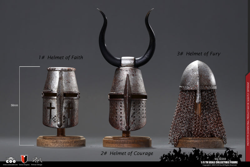 Load image into Gallery viewer, SOE - Diecast Alloy Jihad Three Helmets Suit - MINT IN BOX
