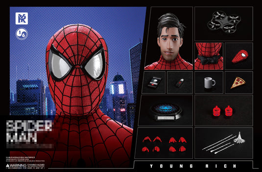 Middle Aged Spiderman - Phone & Flashdrive w/Sticker Set