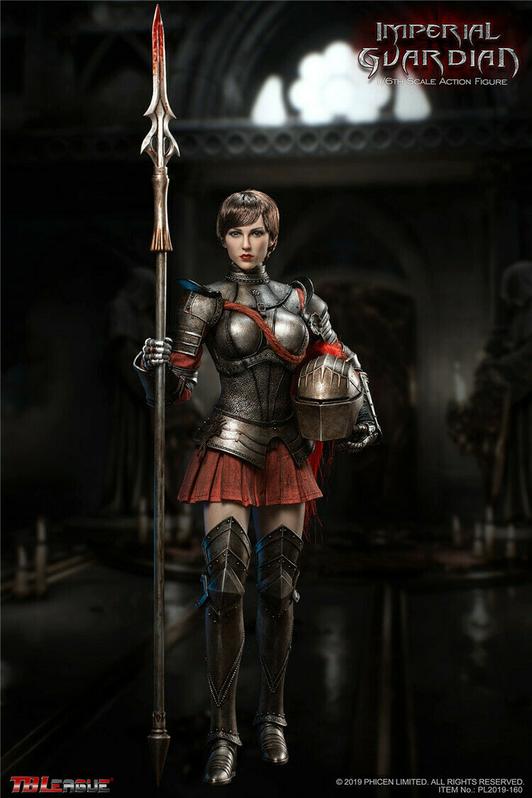Load image into Gallery viewer, Imperial Guardian - Female Helmet w/Red Galea
