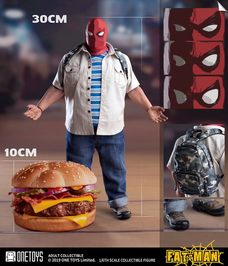 Load image into Gallery viewer, The Fat Man - Masked Head Sculpt w/Interchangeable Eyes
