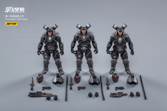 1/18 Scale - 1st Legion - Steel Spear Figure Set - MINT IN BOX