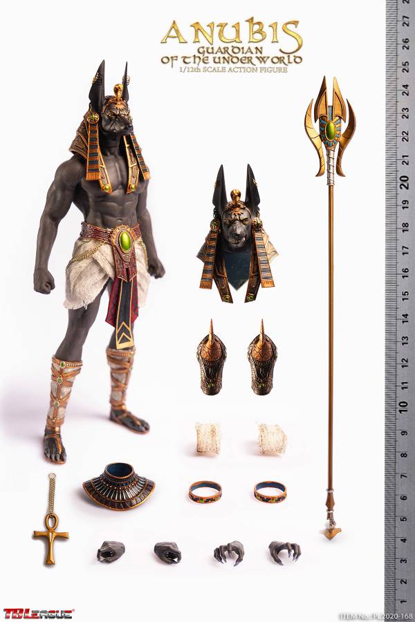 Load image into Gallery viewer, 1/12 - Anubis - Bicep Bands Set w/Skirt
