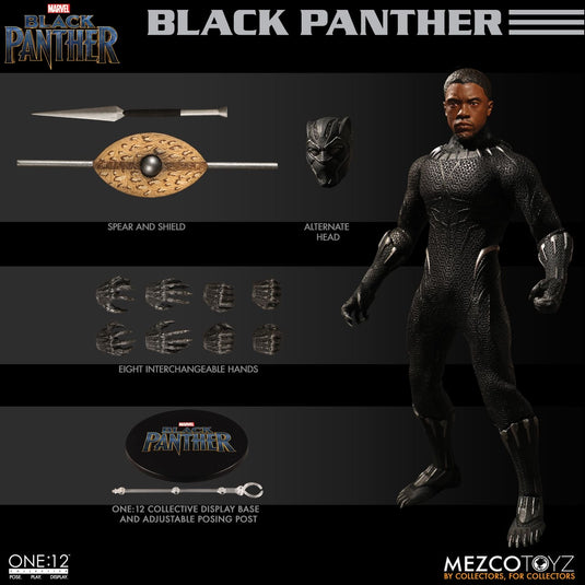 1/12 - Black Panther - Armored Male Base Body