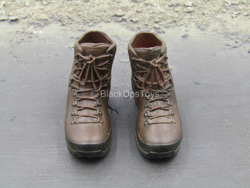 Load image into Gallery viewer, TWD - Morgan Jones - Brown Boots (Peg Type)
