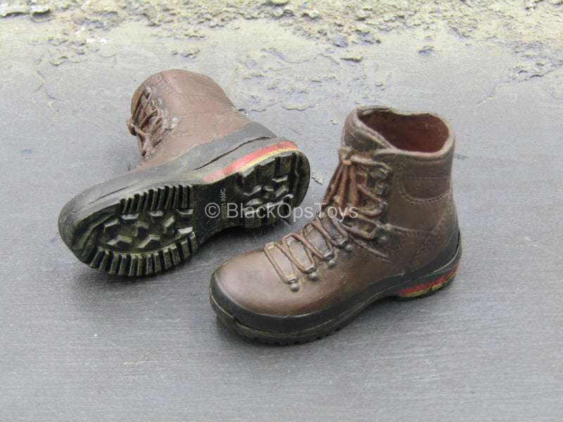 Load image into Gallery viewer, TWD - Morgan Jones - Brown Boots (Peg Type)
