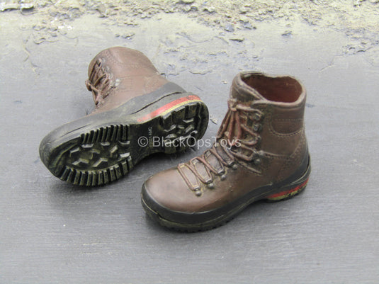 TWD - Morgan Jones - Brown Boots (Peg Type)