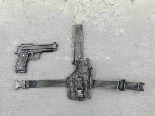 TWD - Morgan Jones - M9 Berretta Pistol w/Drop Leg Holster