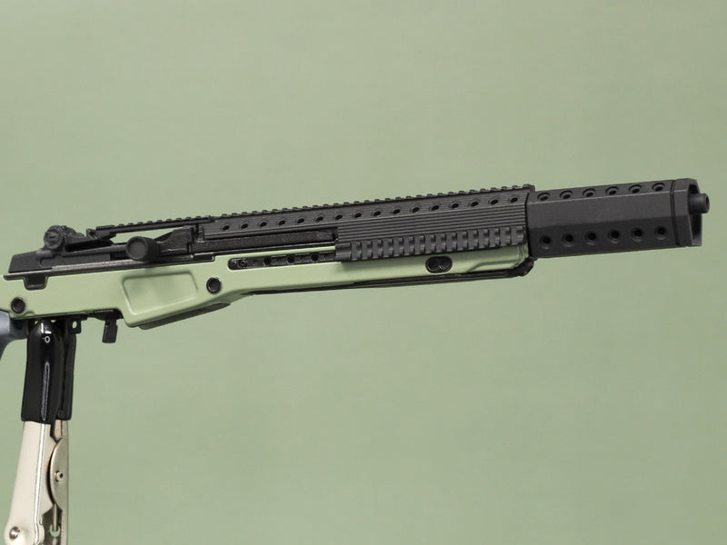 Load image into Gallery viewer, 1/6 - Custom - Modular M14 EBR Rifle Set w/Custom Magnetic Attachments (GREEN)
