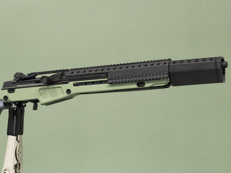 Load image into Gallery viewer, 1/6 - Custom - Modular M14 EBR Rifle Set w/Custom Magnetic Attachments (GREEN)
