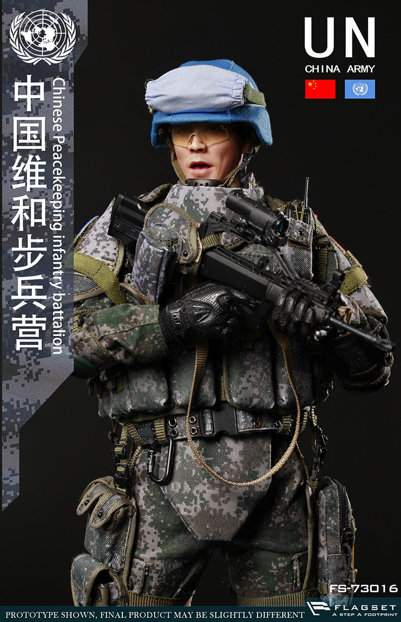 Load image into Gallery viewer, PLA Peacekeeping Infantry - Drop Leg Pouch Set w/Glow Sticks
