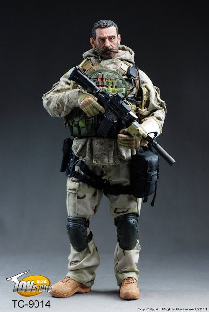 British Special Forces Group SAS - Tan & Green Gloved Hand Set