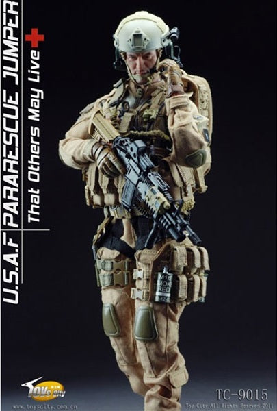 USAF Pararescue Jumper - Male Base Body w/Hand Set