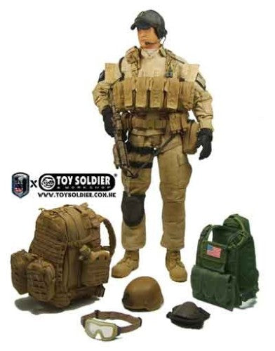 Load image into Gallery viewer, T.A.G. CEO - Chris Osman - Tan Helmet w/Goggles
