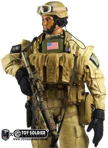 Load image into Gallery viewer, T.A.G. CEO - Chris Osman - Tan Helmet w/Goggles
