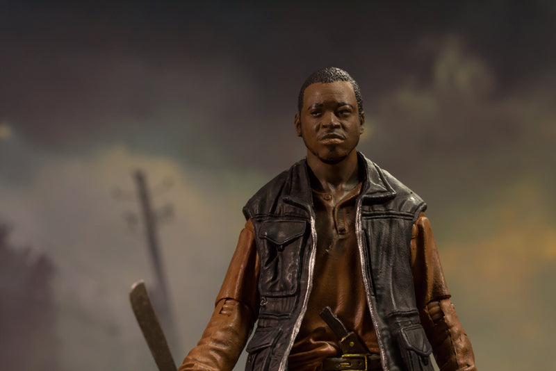 Load image into Gallery viewer, 5 INCH SCALE - TWD - Bob Stookey (Damaged) w/Survival Gear Set
