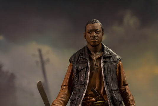 5 INCH SCALE - TWD - Bob Stookey (Damaged) w/Survival Gear Set