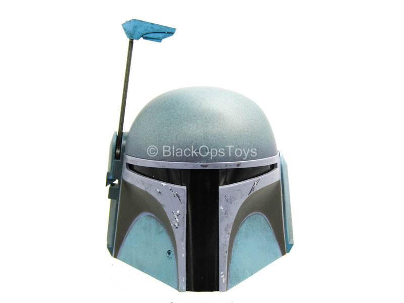 Load image into Gallery viewer, Star Wars - Death Watch Mando - Blue Helmeted Head Sculpt

