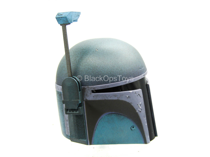 Load image into Gallery viewer, Star Wars - Death Watch Mando - Blue Helmeted Head Sculpt
