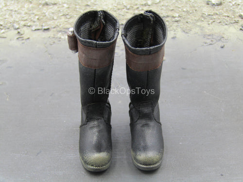 Star Wars - Death Watch Mando - Weathered Boots (Peg Type)