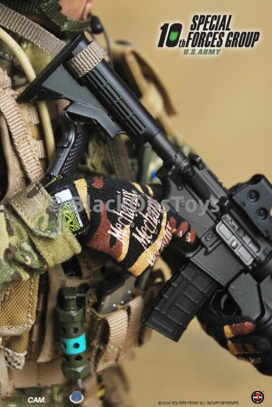 Soldier Story US Army 10th SFG Special Forces Hands & Gloves Set