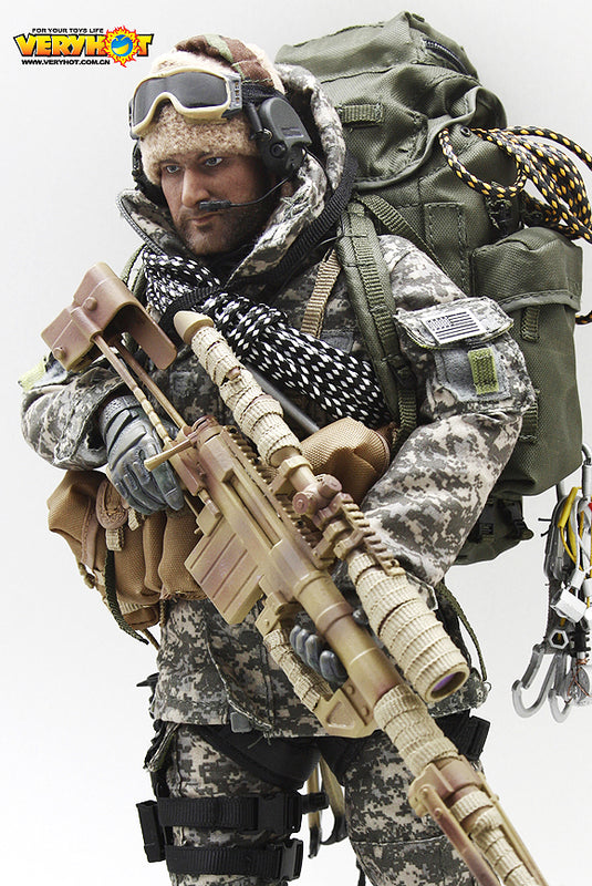Mountain Ops Sniper - Tan Combat Boots (Peg Type)