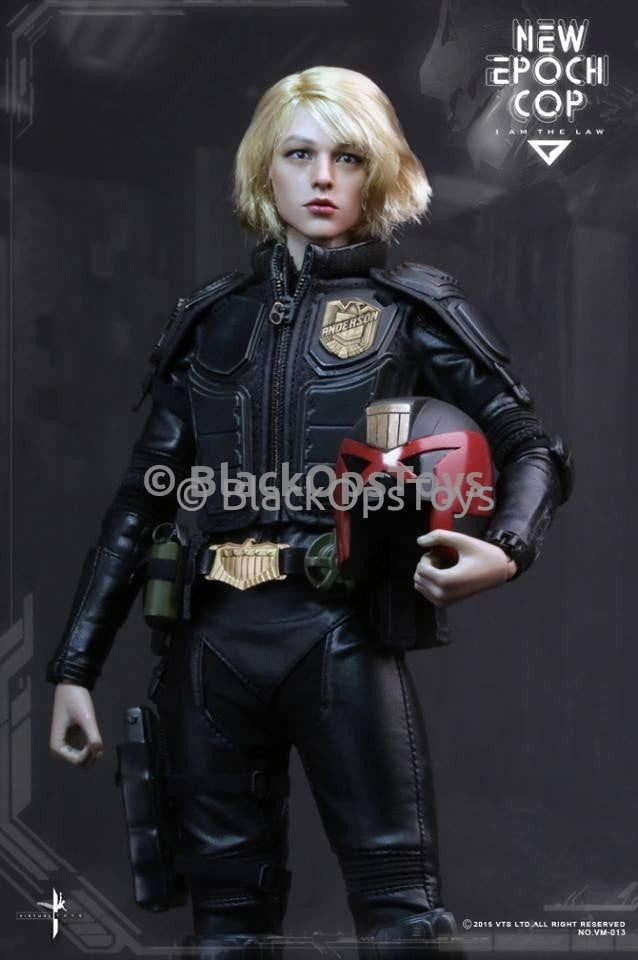 Load image into Gallery viewer, Virtual Toys Epoch Female Cop Anderson Judge Dredd Body Armor Vest

