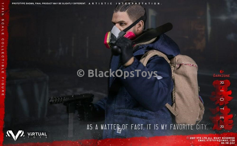 Load image into Gallery viewer, VTS Toys The Division Darkzone Bad Guy The Rioter Black Metal Bat
