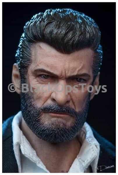 Wolverine Logan Steel Wolf Head Sculpt Mint In Box