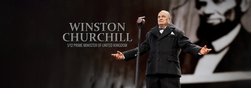 Load image into Gallery viewer, 1/12 - Winston Churchill - Microphone w/Stand
