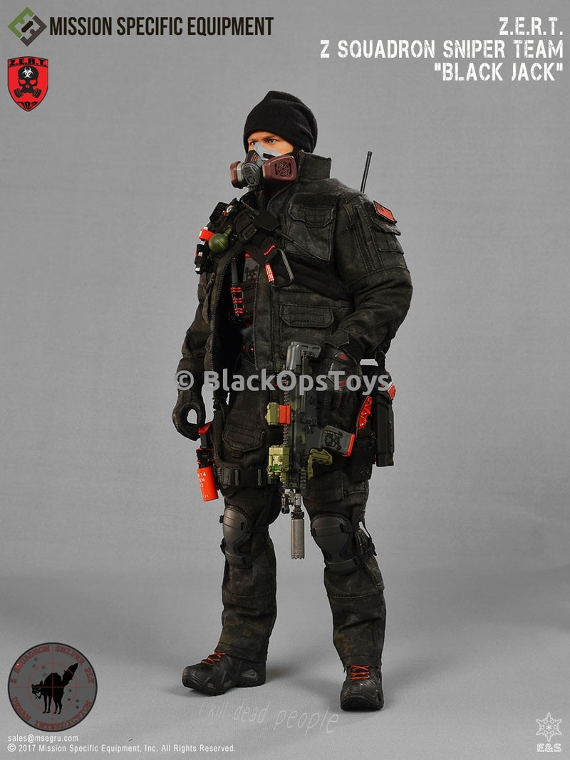 Load image into Gallery viewer, ZERT Z Squadron Urban Sniper &quot;Black Jack&quot; - MINT IN BOX
