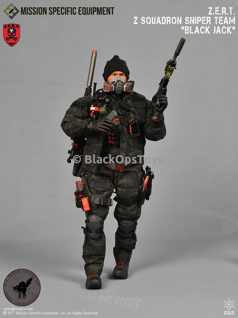 Load image into Gallery viewer, ZERT Z Squadron Urban Sniper &quot;Black Jack&quot; - MINT IN BOX
