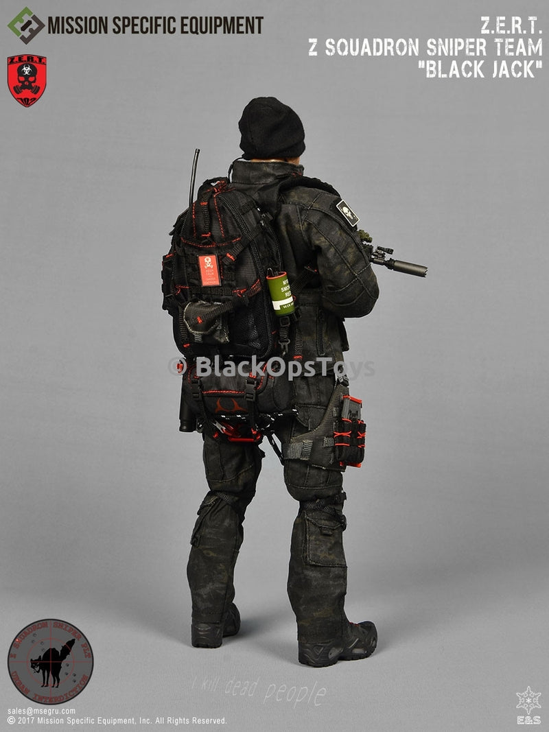 Load image into Gallery viewer, ZERT Z Squadron Urban Sniper &quot;Black Jack&quot; - MINT IN BOX
