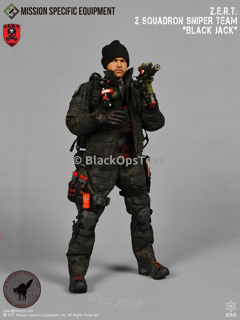 Load image into Gallery viewer, ZERT Z Squadron Urban Sniper &quot;Black Jack&quot; - MINT IN BOX
