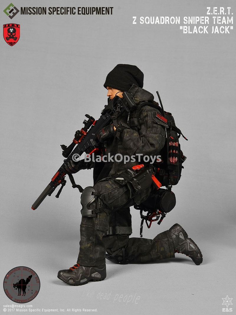 Load image into Gallery viewer, ZERT Z Squadron Urban Sniper &quot;Black Jack&quot; - MINT IN BOX
