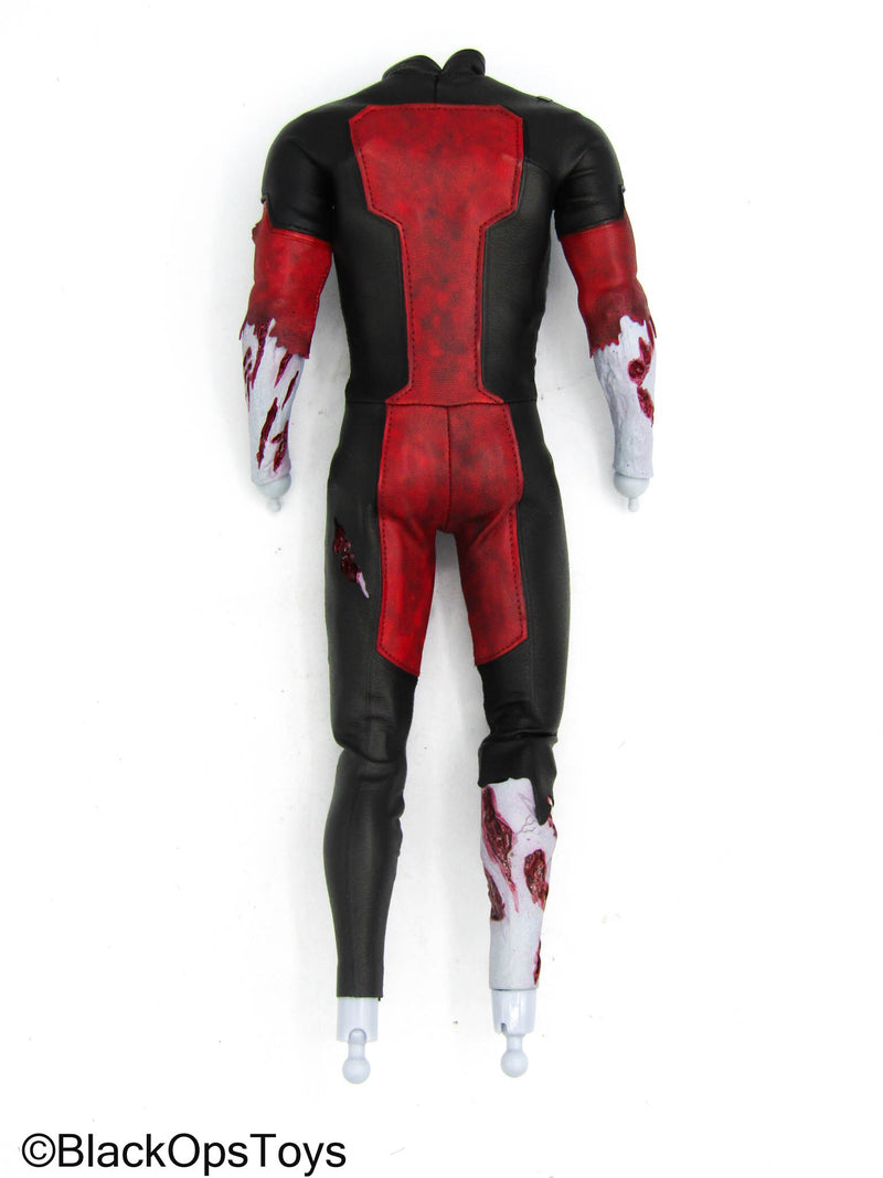 Load image into Gallery viewer, Zombie Deadpool - Male Zombie Base Body w/Body Suit
