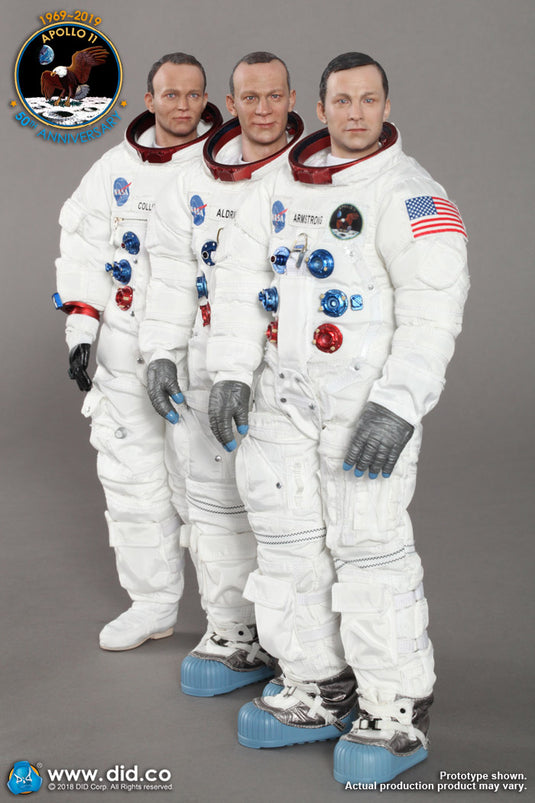 Apollo 11 Astronauts - Metal Moon Excavation Gear Set