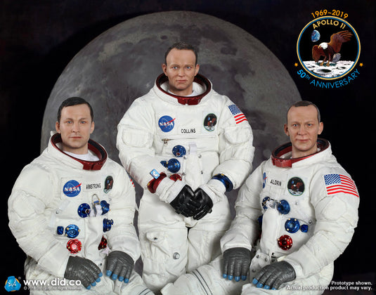 Apollo 11 Astronauts - Metal Moon Excavation Gear Set