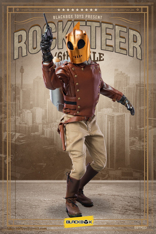 Rocketeer - Brown & Black Gloved Hand Set