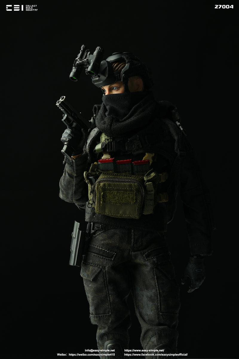 Task Force Storm Riders Task Force 58 CPO Erica Storm - Black Multicam Uniform Set w/Arm Sleev ...