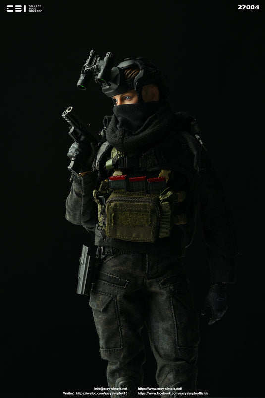 Task Force 58 CPO Erica Storm - Black Multicam Uniform Set w/Arm Sleeve