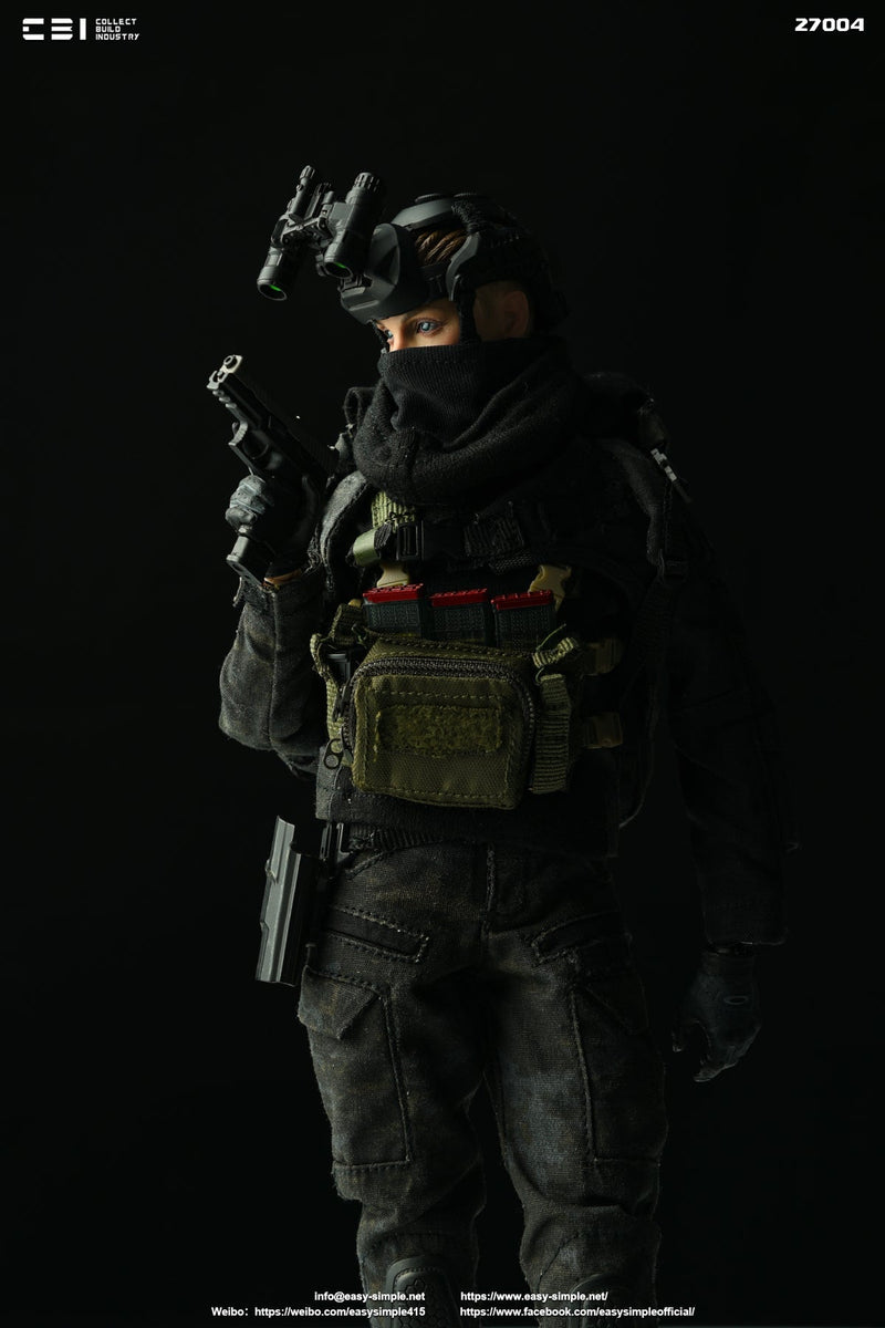 Load image into Gallery viewer, Task Force 58 CPO Erica Storm - Black Multicam Backpack w/Attached Neck Toque
