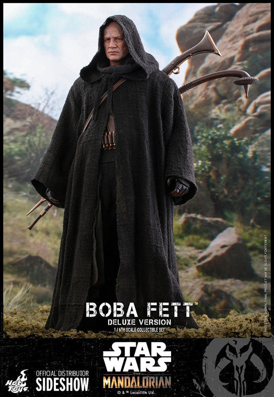 Star Wars Boba Fett - Black Hooded Cloak