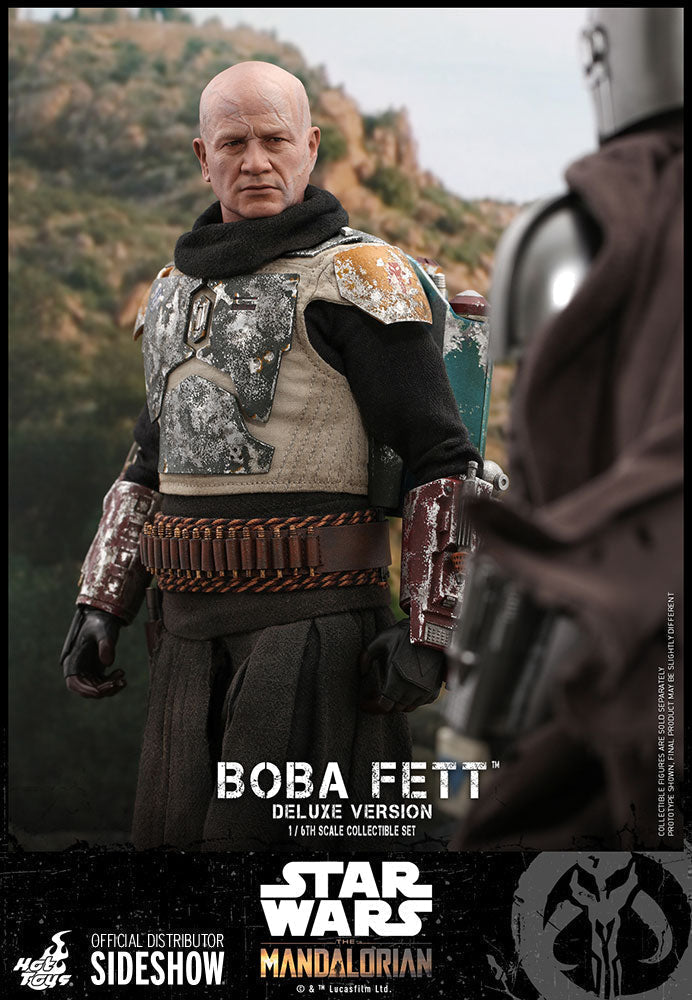 Load image into Gallery viewer, Star Wars Boba Fett - Weathered Red Gauntlet Set
