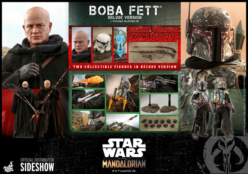 Load image into Gallery viewer, Star Wars Boba Fett - Black 2-Part Boots (Peg Type)
