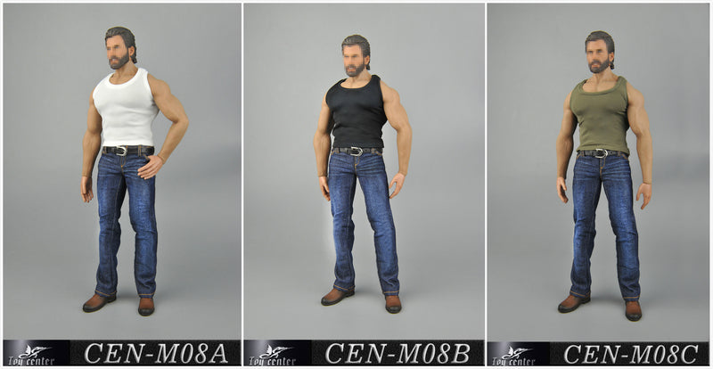 Load image into Gallery viewer, Tank &amp; Jean Set - Brown Shoes (Peg Type)
