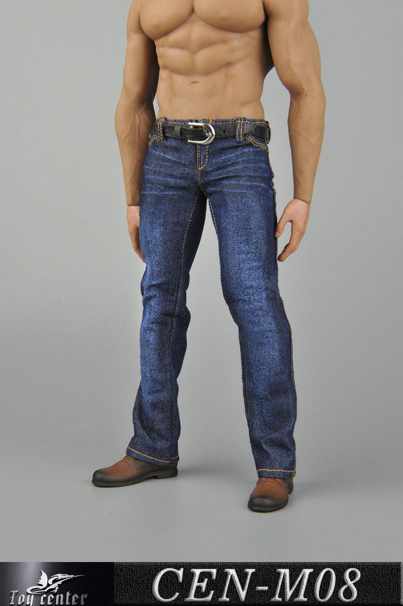 Load image into Gallery viewer, Tank &amp; Jean Set - Brown Shoes (Peg Type)
