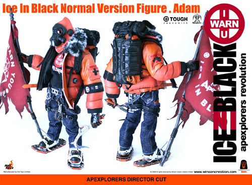 Load image into Gallery viewer, Tough Apexplorers - Adam - Black &amp; Red Boots (Peg Type)
