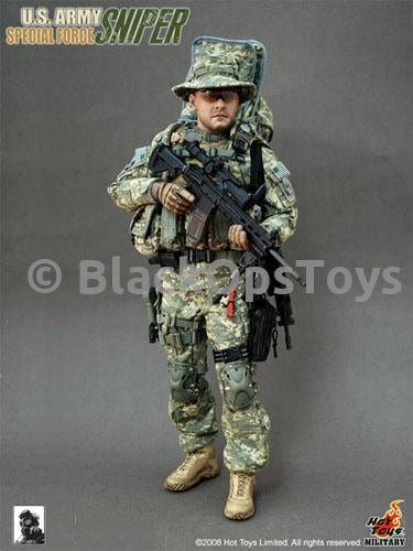 Load image into Gallery viewer, Rare Hot Toys U.S. Army Special Forces Sniper in ACU Mint in Box
