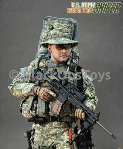 Load image into Gallery viewer, Rare Hot Toys U.S. Army Special Forces Sniper in ACU Mint in Box
