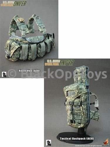 Load image into Gallery viewer, Rare Hot Toys U.S. Army Special Forces Sniper in ACU Mint in Box
